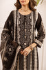 Black Cotton Printed Suit with Palazzo