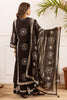 Black Cotton Printed Suit with Palazzo
