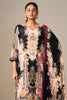 Black Color Chanderi Silk Printed Suit