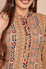 Beige Color Printed Cotton Kurti