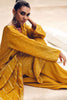 Mustad Color Embroidered Crepe Silk Unstitched Suit Material