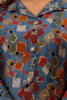 Dusty Blue Color Muslin Printed Co-Ord Dress