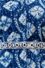 Blue Color Printed Muslin Co-Ord Dress