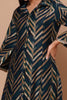 Navy Blue Color Printed Muslin Co-Ord Set