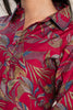 Magenta Color Printed Muslin Co-Ord Set