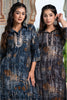 Navy Blue Color Muslin Printed Kurta Set