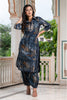 Navy Blue Color Muslin Printed Kurta Set