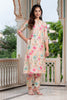 Multi-Color Printed Muslin Co-Ord Set