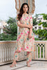 Multi-Color Printed Muslin Co-Ord Set