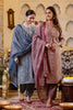 Maroon Color Muslin Printed Suit
