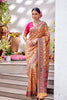 Orange Color Weaving Upada Silk Saree