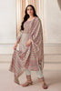 Beige Color Pashmina Woven Unstitched Suit Material
