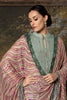 Mint Green Color Neck Embroidered Organza Unstitched Suit Material