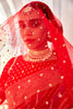 Red Color Khhadi Silk Woven Bandhani Printed Saree