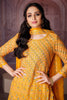 Mustard Colour Georgette Skirt Suit