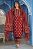 Maroon Colour Cotton Printed Suit