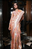 Peach Colour Organza Weaving Saree