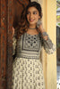 Cream Color Maslin Cotton Long Anarkali Kurti