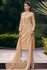 Beige Color Cotton Suit Material