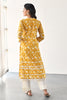 Mustard Color Cotton Printed Kurta and Pant Set