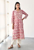 Pink Color Cotton Printed Kurta and Pant Set