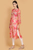 Coral Color Muslin Kurta.