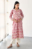 Pink Color Cotton Printed Kurta and Pant Set