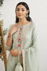 Mint Color Chanderi Woven Suit Material.