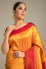 Mustard Colour Silk Saree