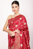 Maroon Colour Silk Saree