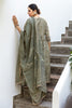 Olive Green Colour Printed Muslin Suit.