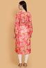 Coral Color Muslin Kurta.