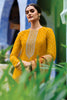 Mustard Color Silk Suit Material.