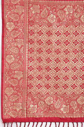 Maroon Colour Silk Saree
