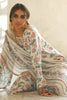 Cream Colour Cotton Printed Unstitched Suit Material