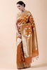 Mustard Colour Banarsi Silk Weaving Saree.