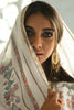 Cream Colour Cotton Printed Unstitched Suit Material