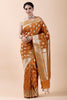 Mustard Colour Banarsi Silk Weaving Saree.