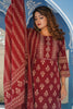Maroon Colour Cotton Printed Suit