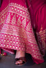 Fuchsia Pink Color Georgette Anarkali Suit