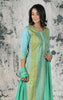Sea Green Slik Suit.