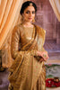 Gold Colour Banarasi Silk Saree