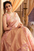 Pink Colour Chanderi Silk Saree