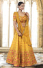 Mustard Silk Lehenga.