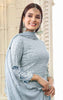 Grey Colour Georgette Gharara Suit